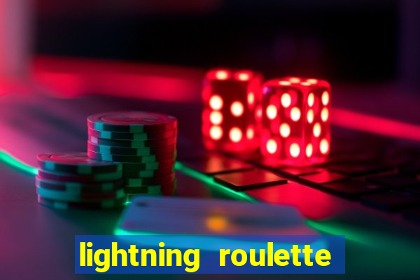 lightning roulette como jogar